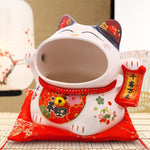 porte bonheur japonais maneki neko