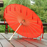 ombrelle rouge japonaise 
