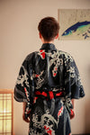 Kimono  Japon carpe