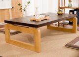table basse bois japonaise